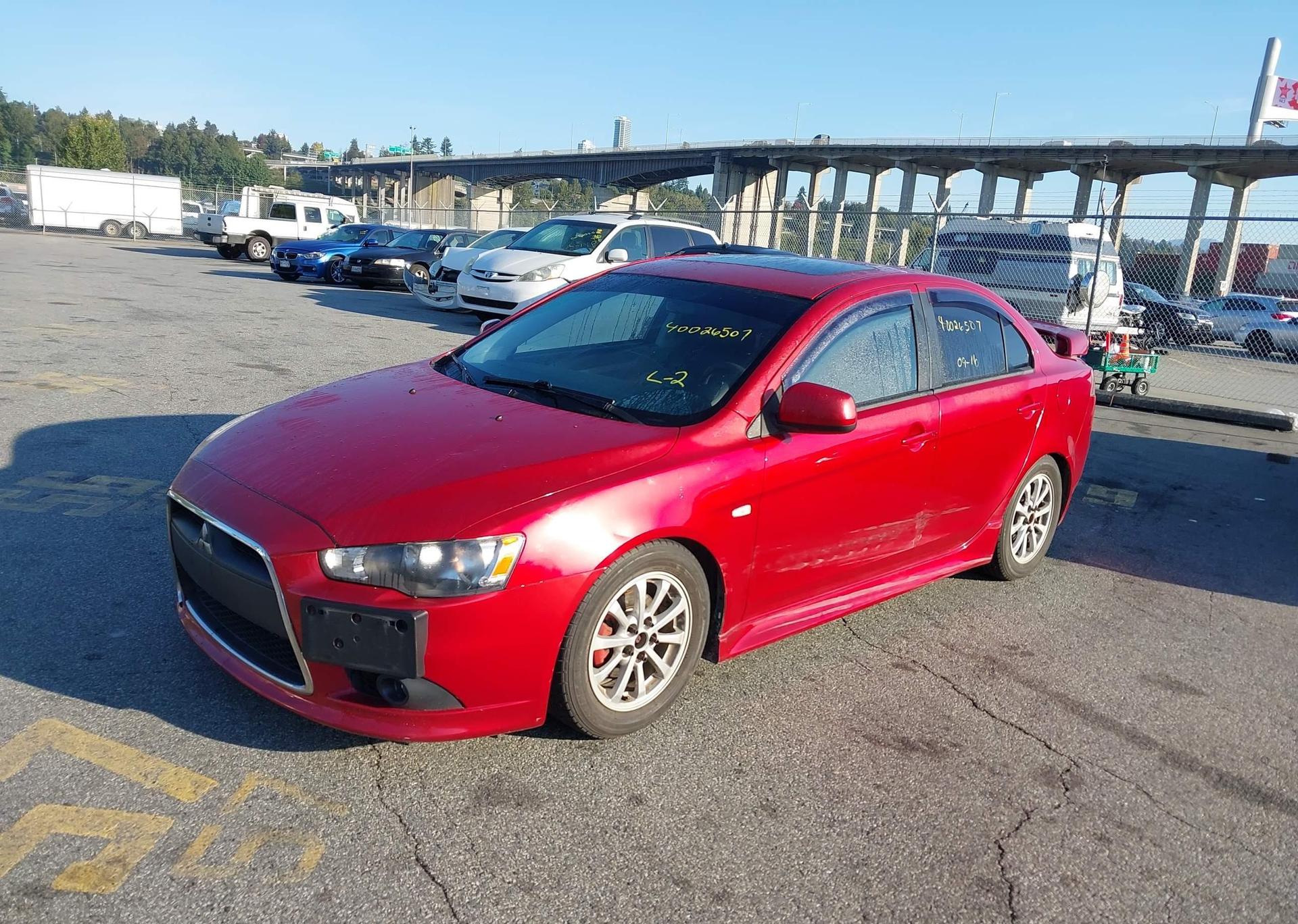 2012 MITSUBISHI LANCER ES