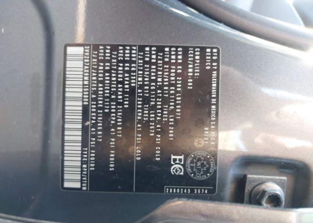 2021 VOLKSWAGEN TIGUAN SE