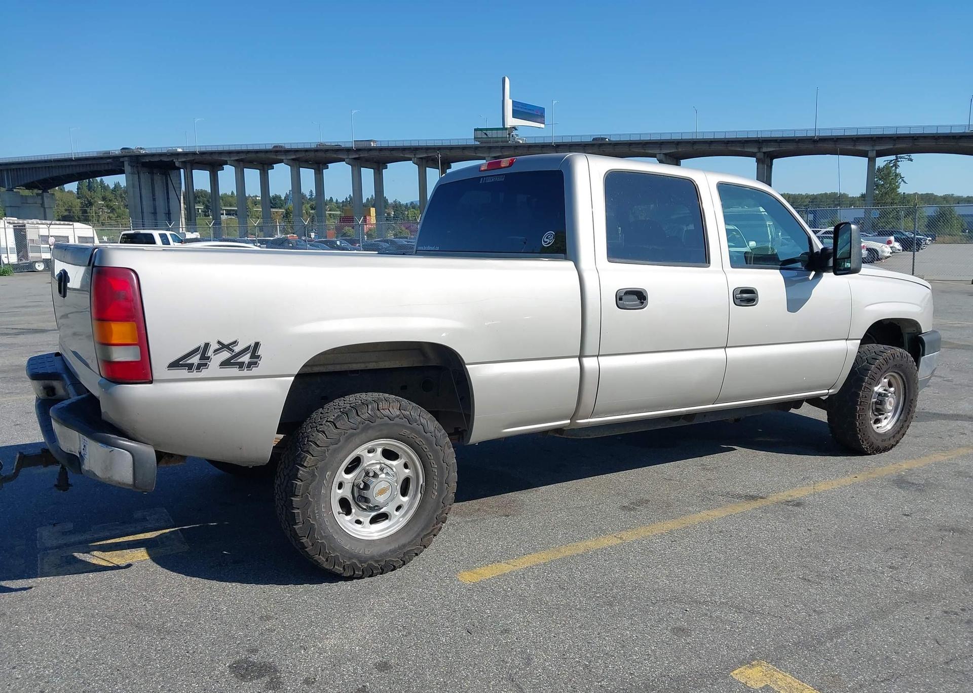2005 CHEVROLET SILVERADO K2500 HEAVY DUTY