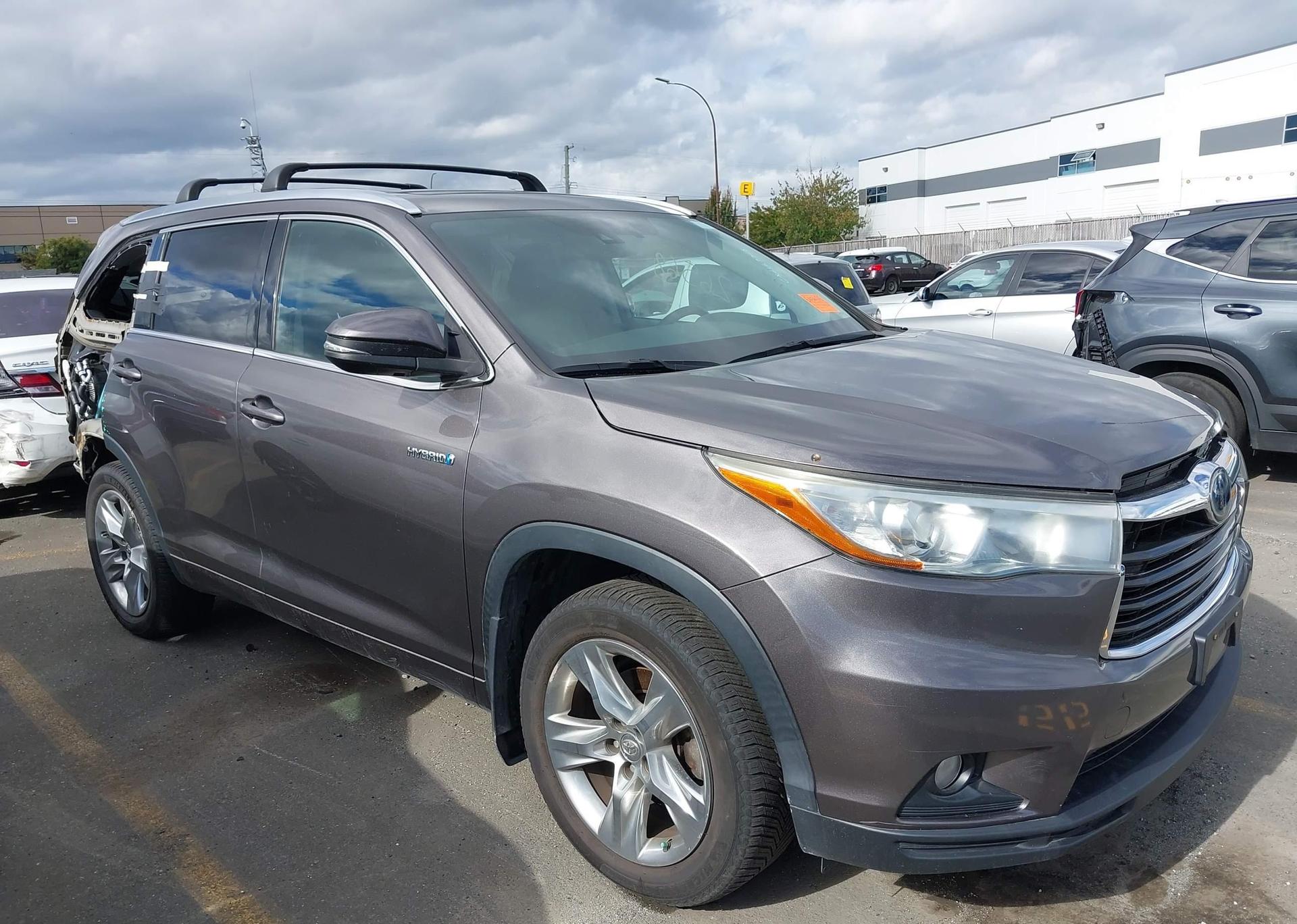 2015 TOYOTA HIGHLANDER HYBRID LTD PLATINUM