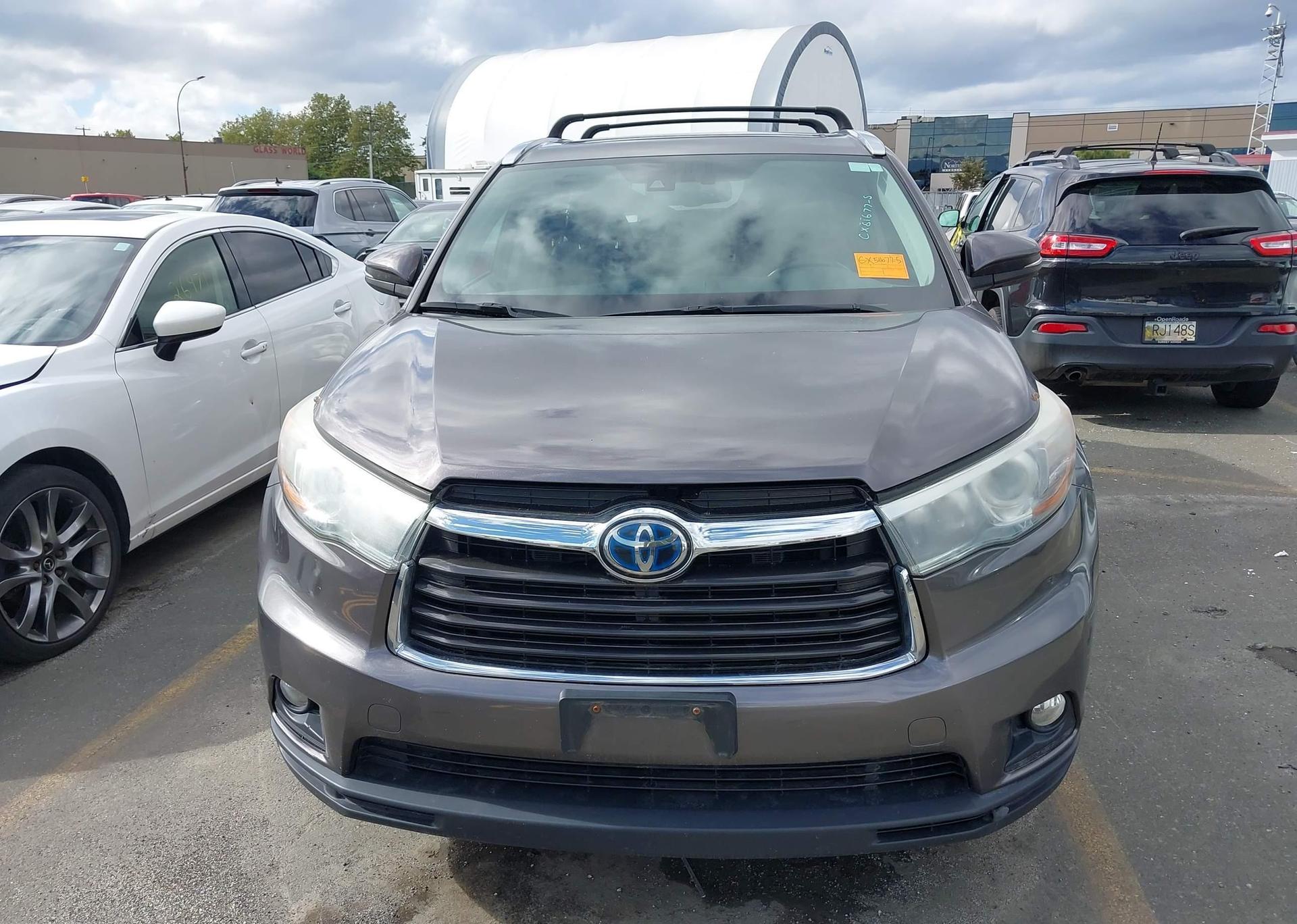 2015 TOYOTA HIGHLANDER HYBRID LTD PLATINUM