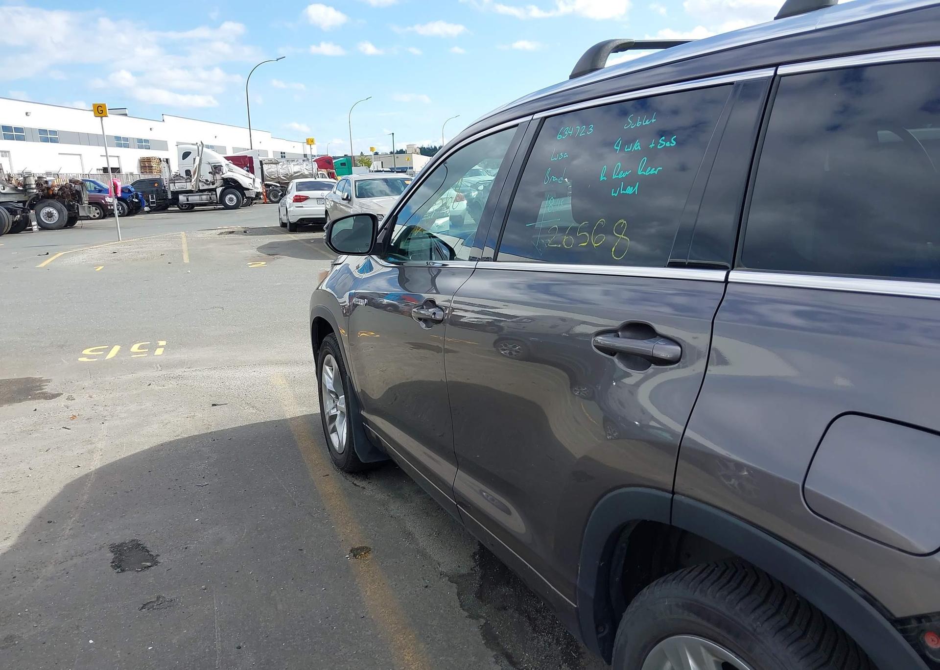2015 TOYOTA HIGHLANDER HYBRID LTD PLATINUM