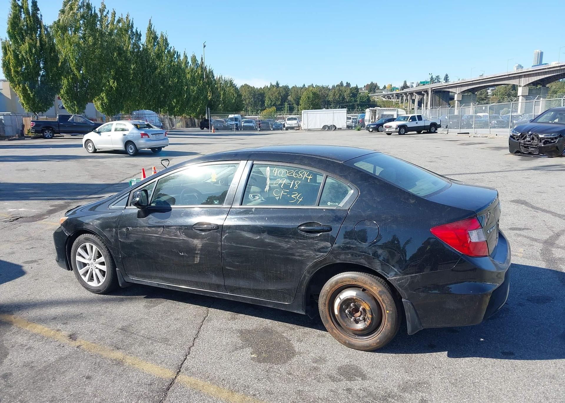 2012 HONDA CIVIC