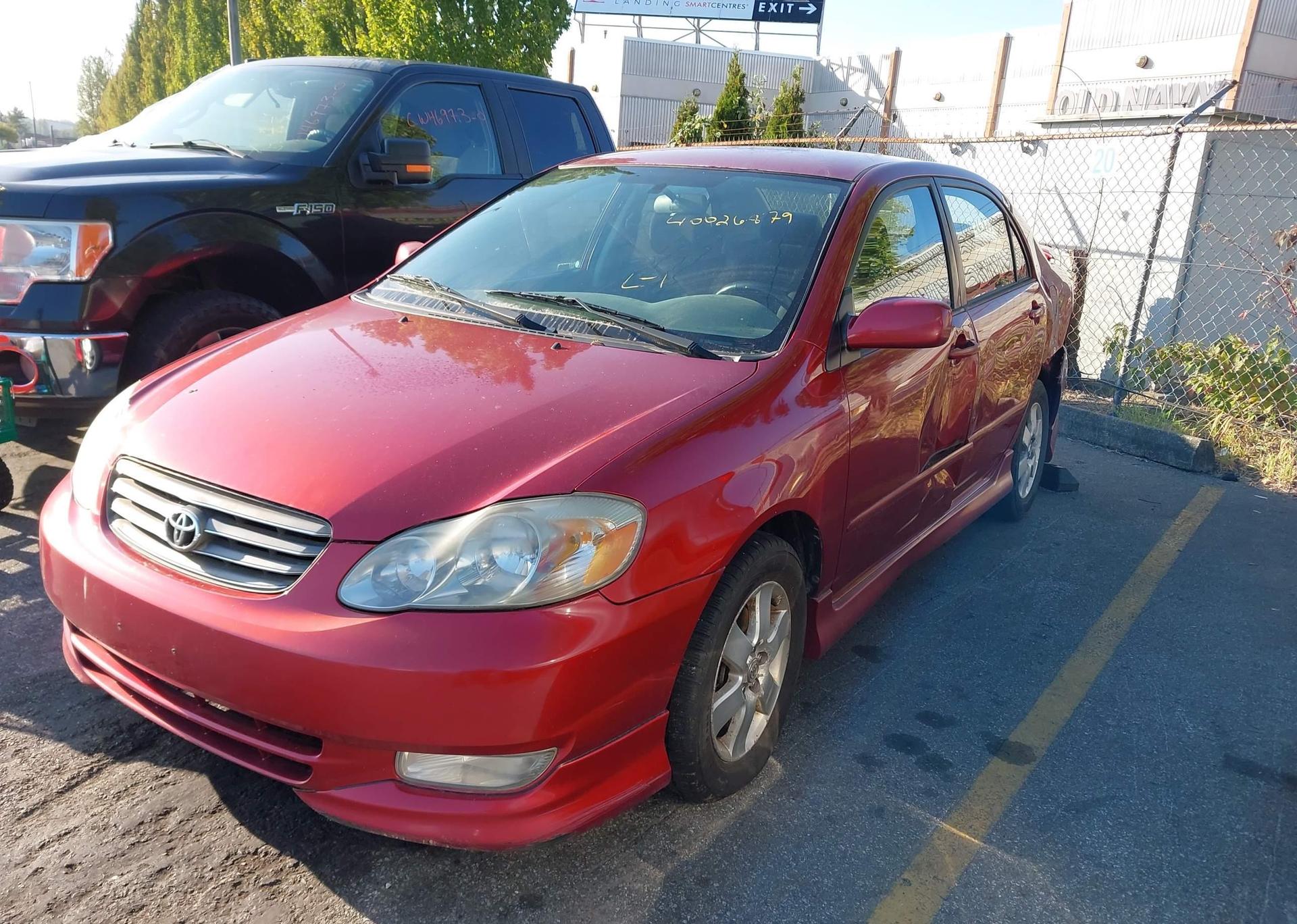 2003 TOYOTA COROLLA CE