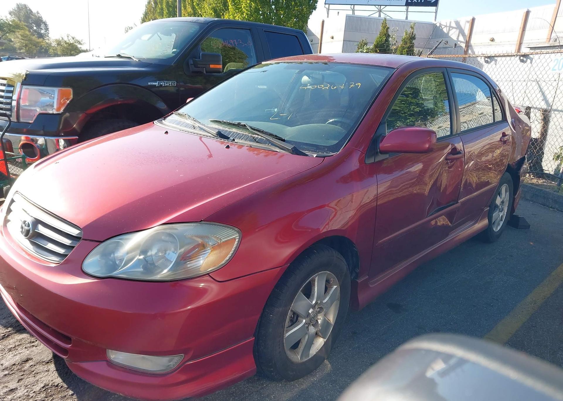 2003 TOYOTA COROLLA CE