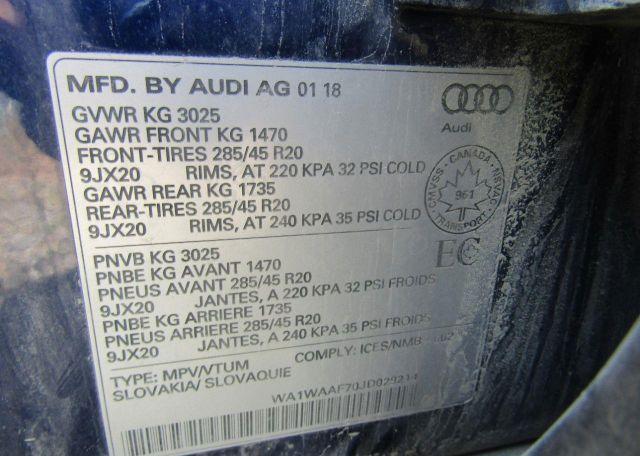 2018 AUDI Q7