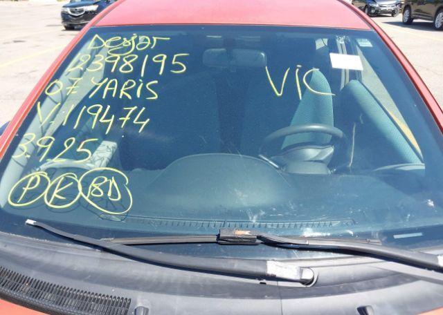 2007 TOYOTA YARIS