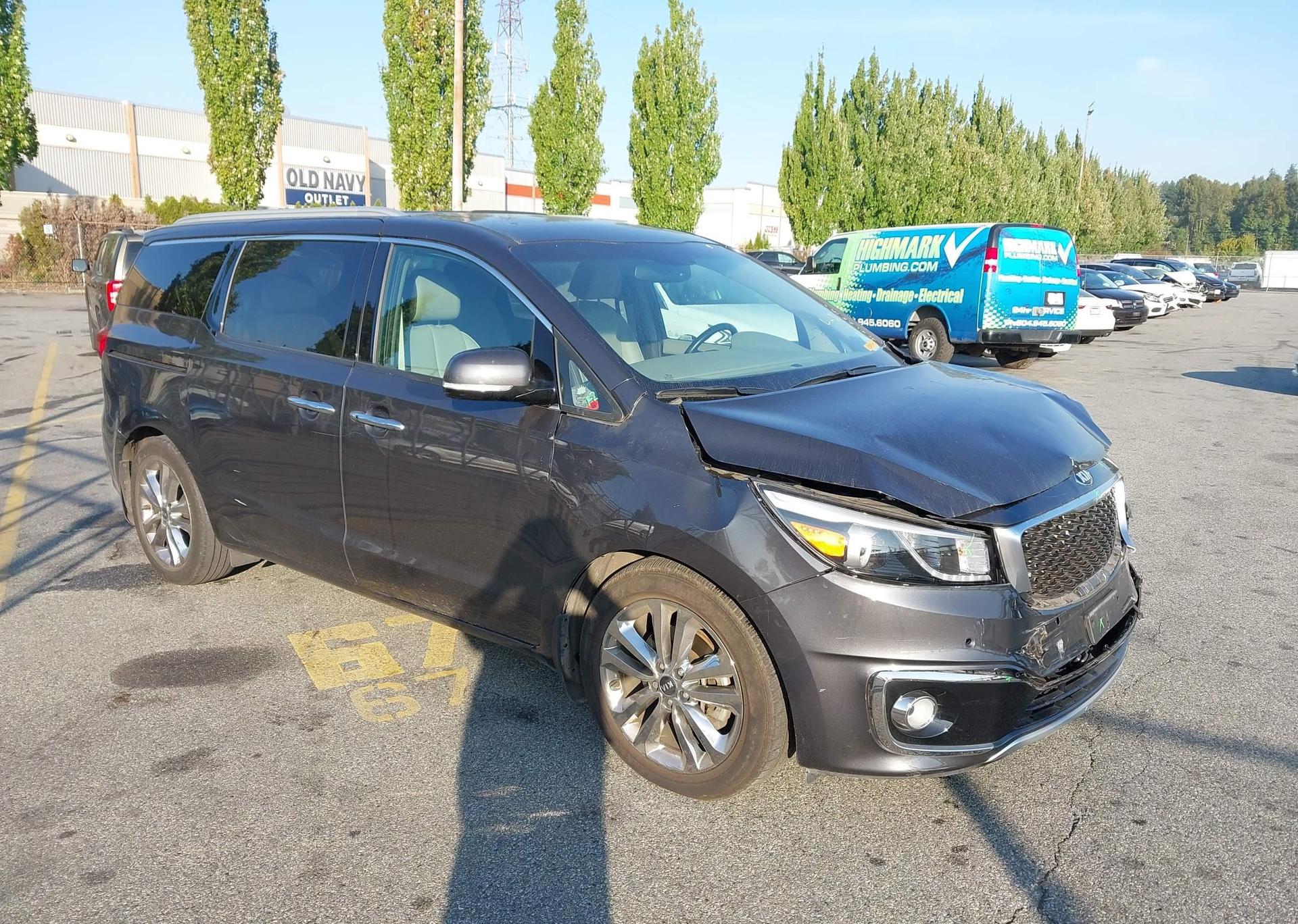 2015 KIA SEDONA SXL