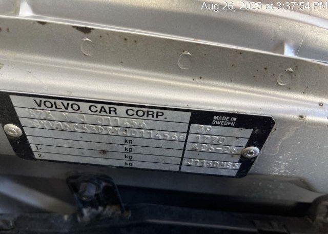 2000 VOLVO C70