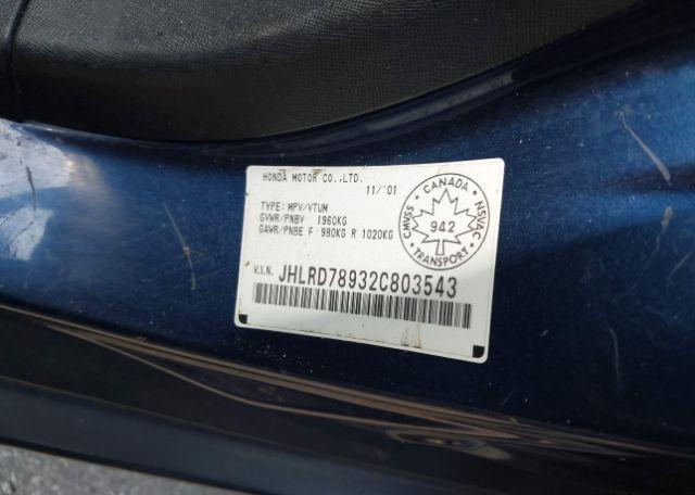 2002 HONDA CR-V EX