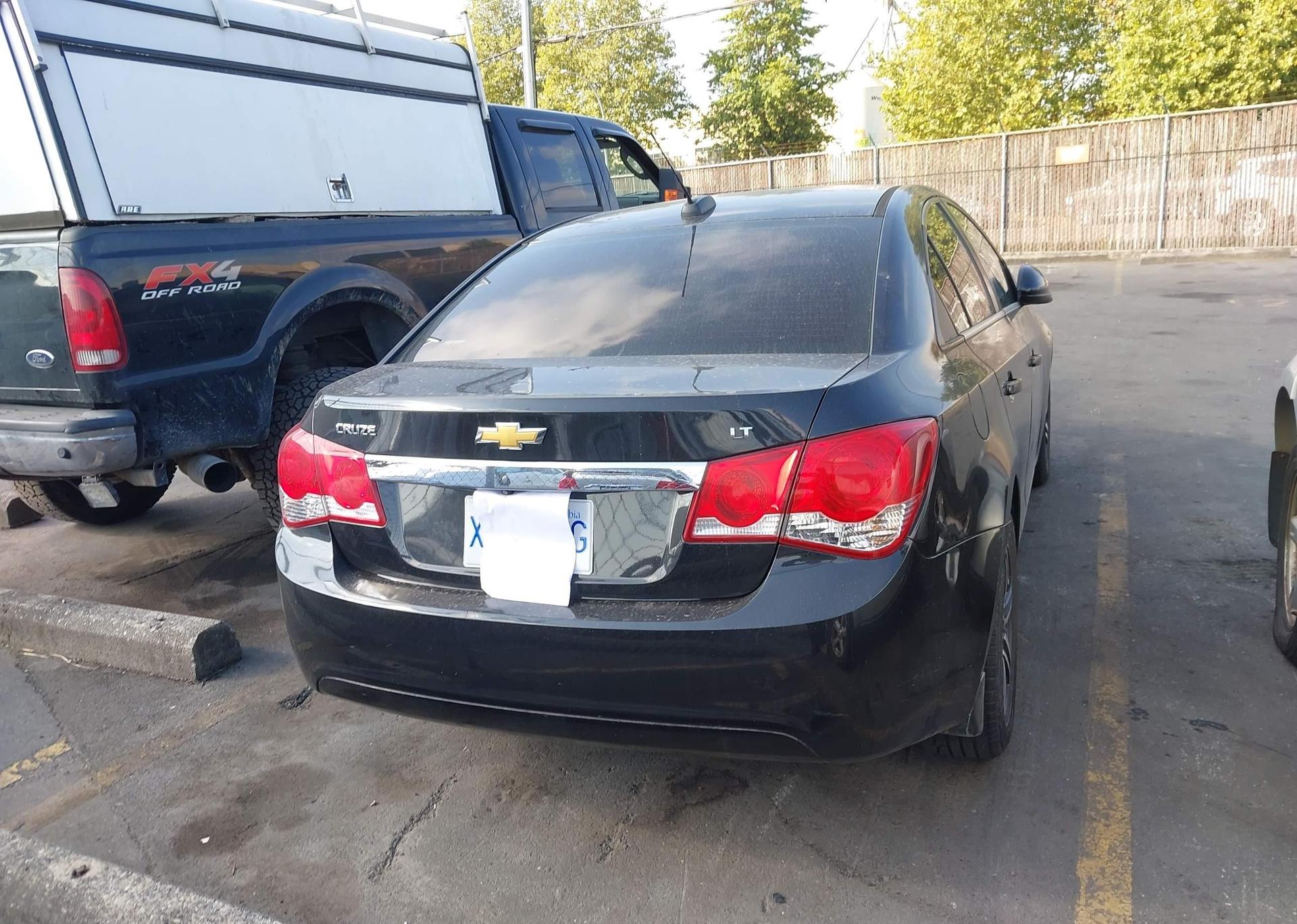 2016 CHEVROLET CRUZE