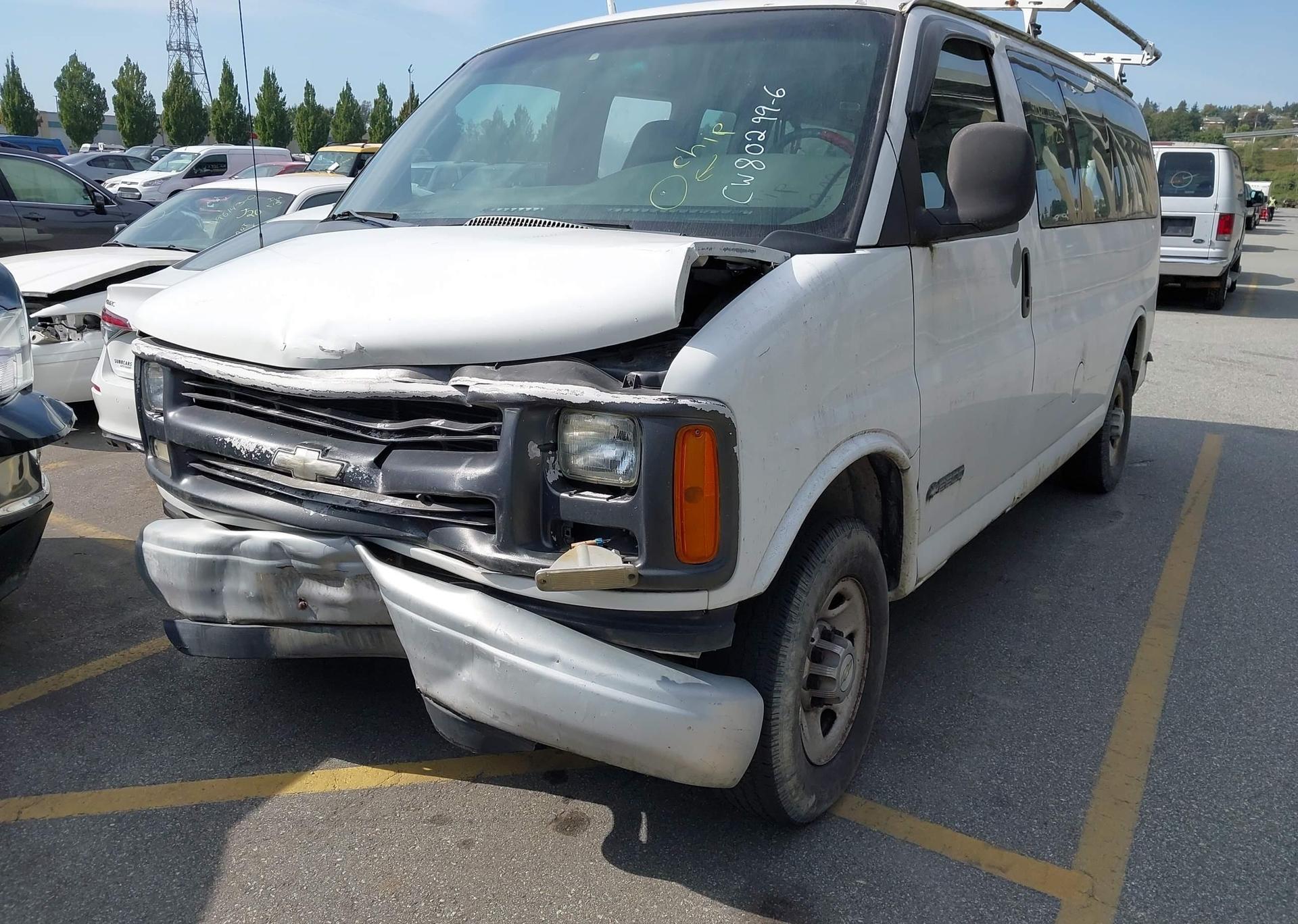 2001 CHEVROLET EXPRESS G2500