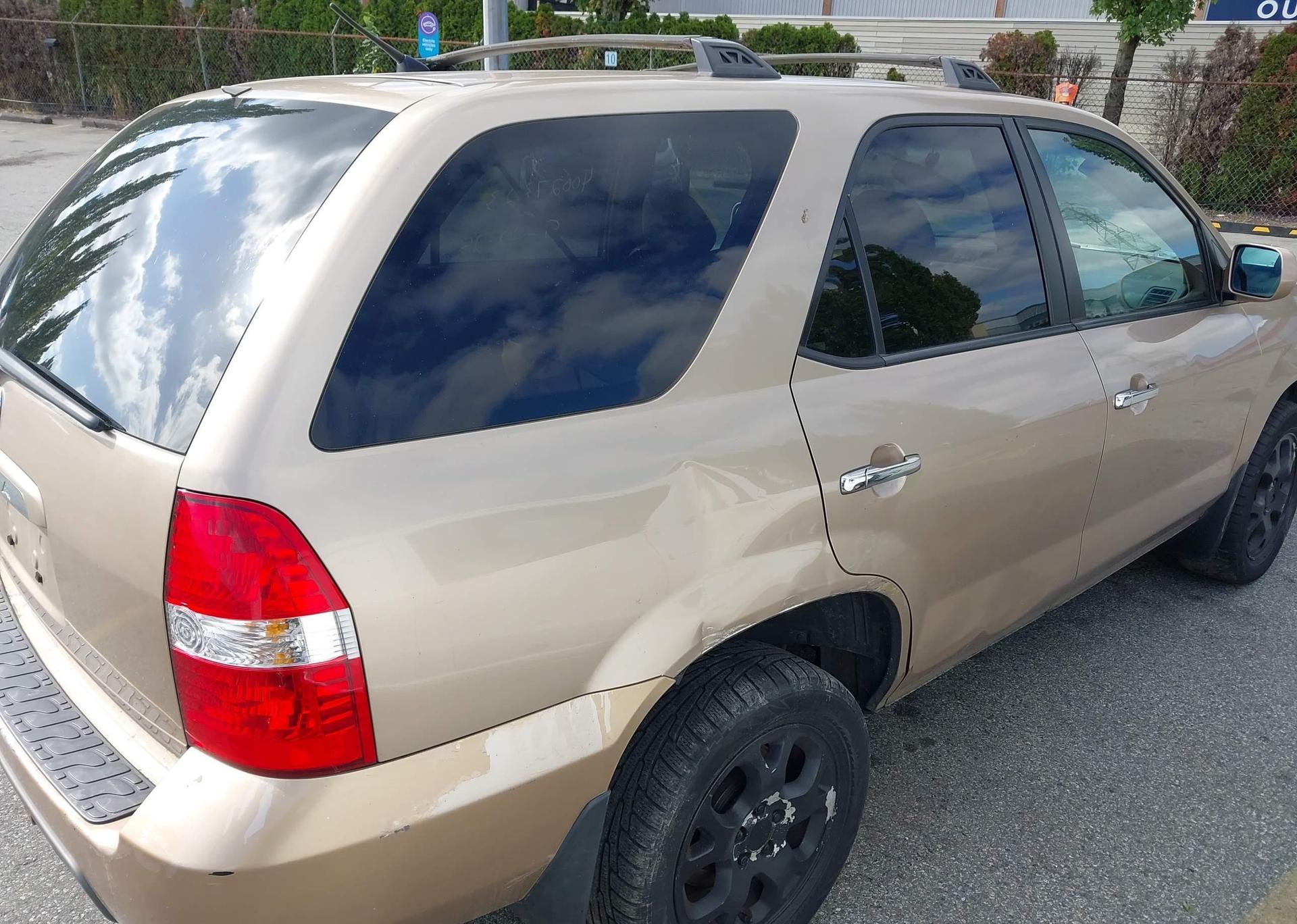 2001 ACURA MDX
