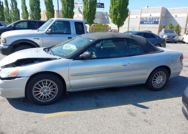 2005 CHRYSLER SEBRING TOURING