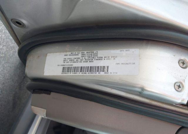 2004 SUBARU LEGACY OUTBACK AWP