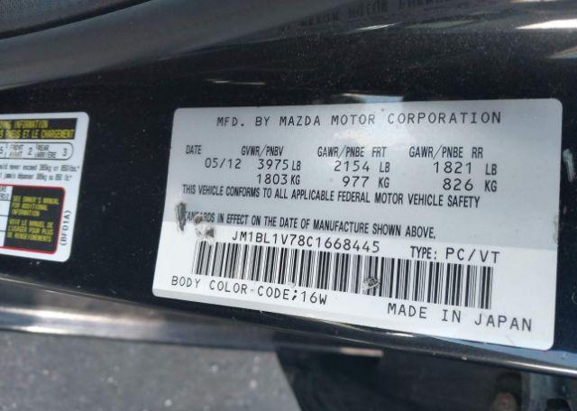 2012 MAZDA 3 I