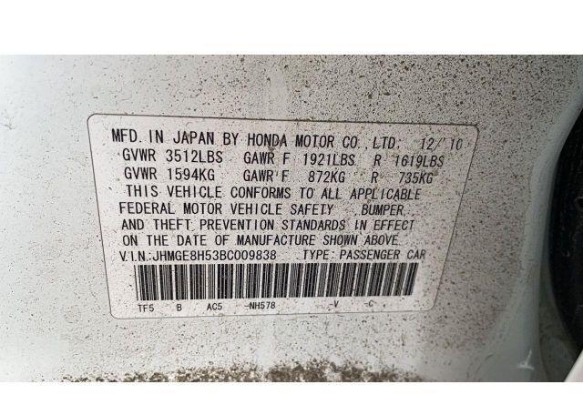 2011 HONDA FIT