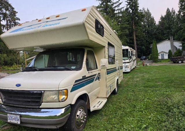 1995 FORD ECONOLINE E350 CUTAWAY VAN
