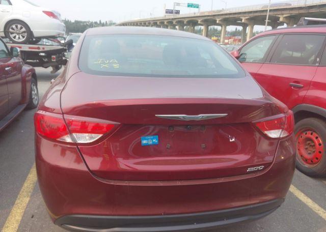 2015 CHRYSLER 200 LX