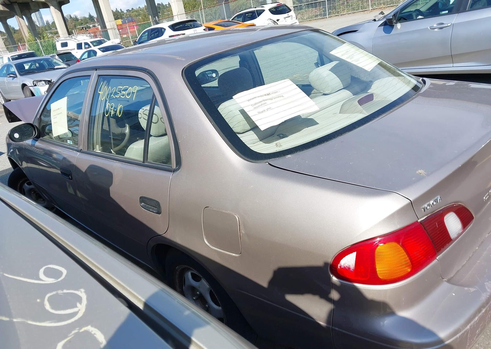 1999 TOYOTA COROLLA VE