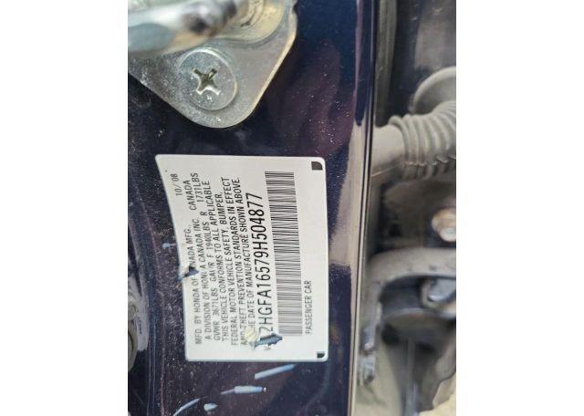 2009 HONDA CIVIC