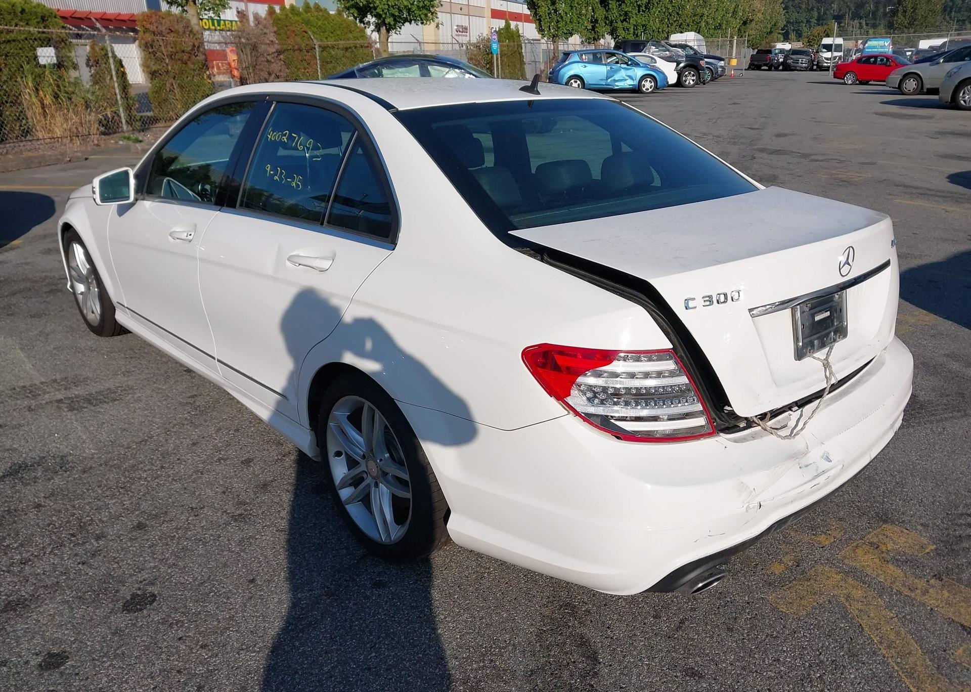 2013 MERCEDES-BENZ C 300 4MATIC