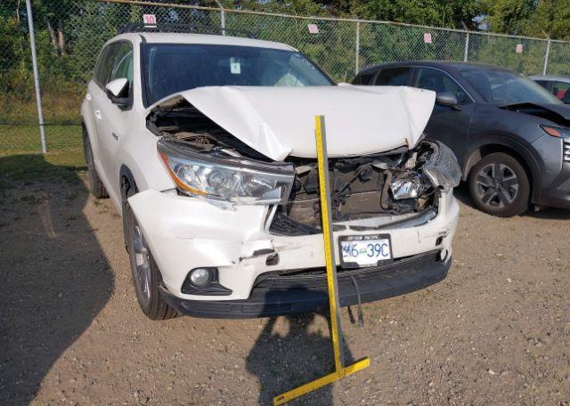 2016 TOYOTA HIGHLANDER HYBRID