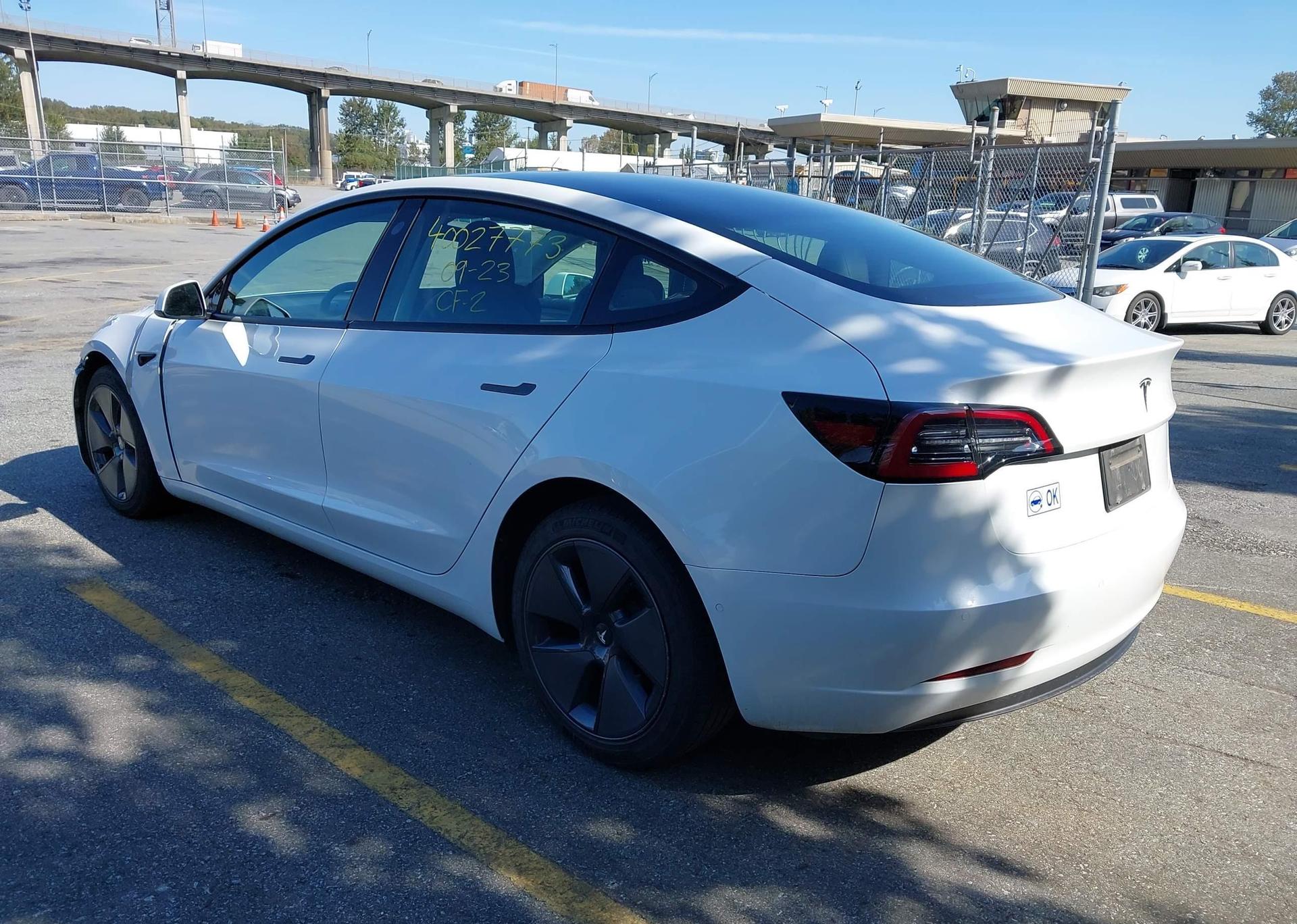 2022 TESLA MODEL 3