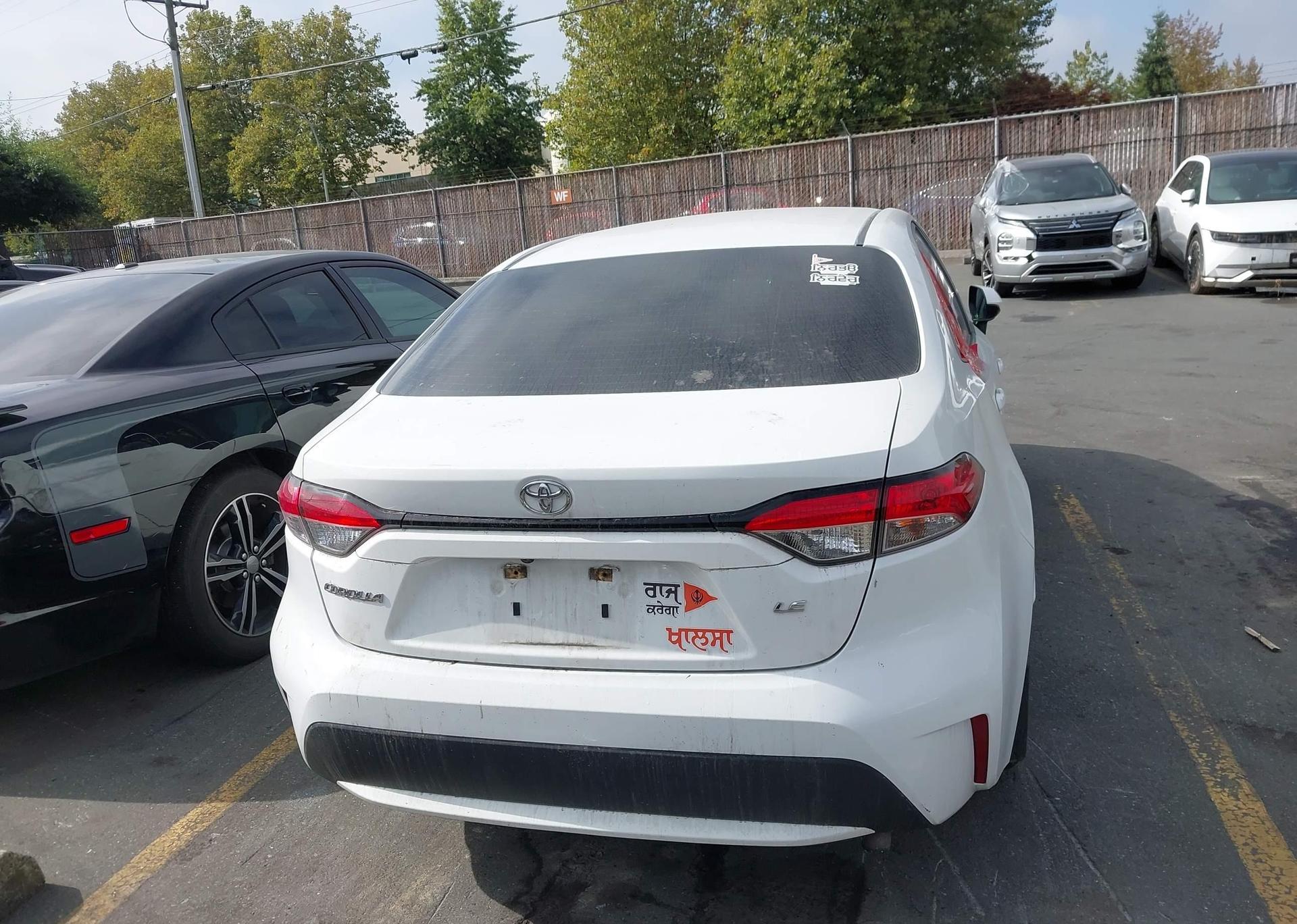 2020 TOYOTA COROLLA LE