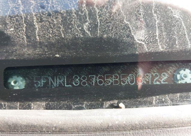 2005 HONDA ODYSSEY EXL