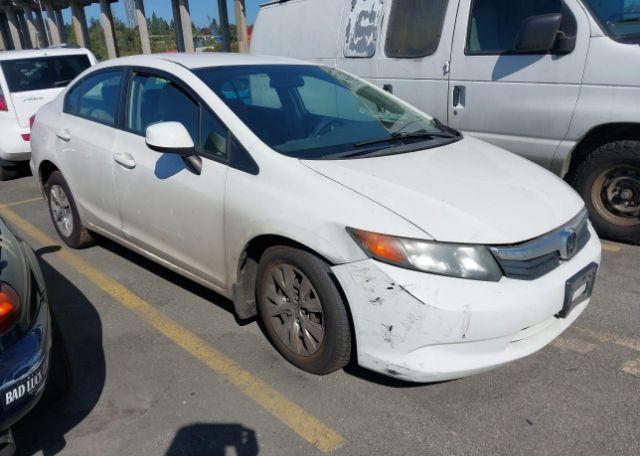 2012 HONDA CIVIC LX