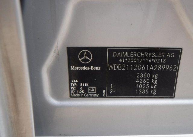 2003 MERCEDES-BENZ E 220