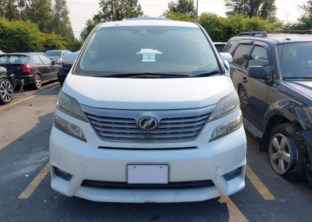 2009 TOYOTA ALPHARD
