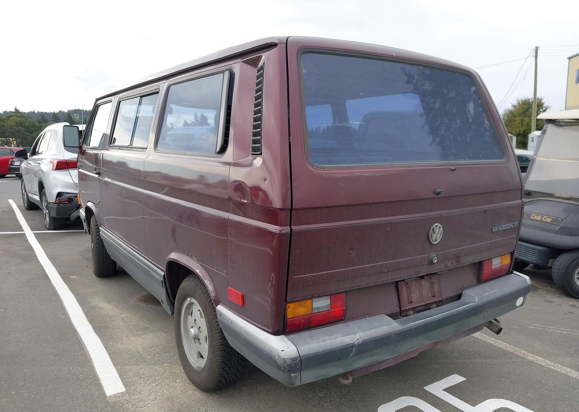 1988 VOLKSWAGEN VANAGON BUS