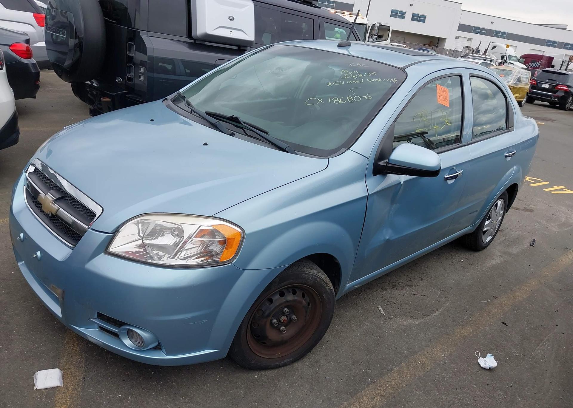 2011 CHEVROLET AVEO