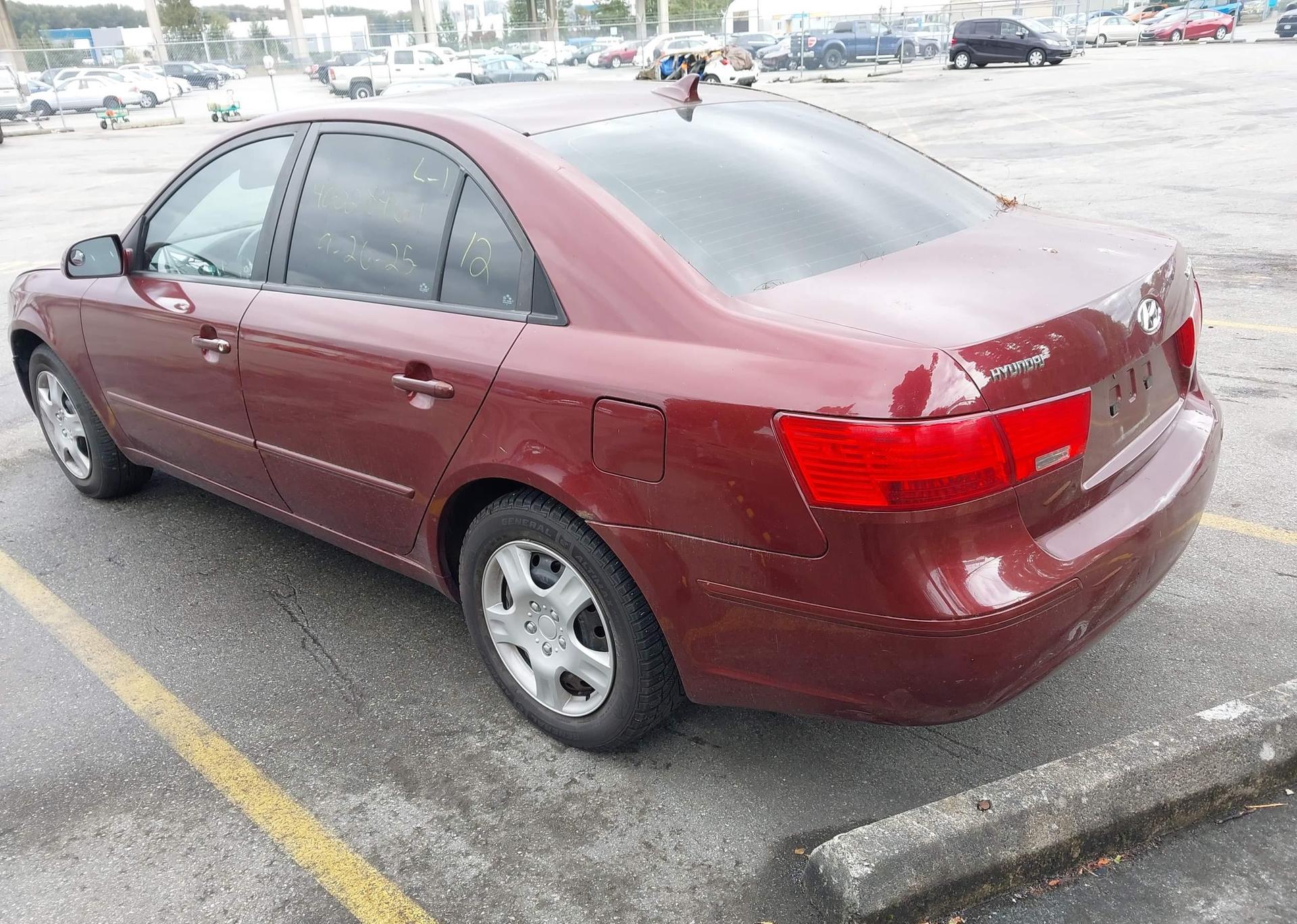 2009 HYUNDAI SONATA GLS