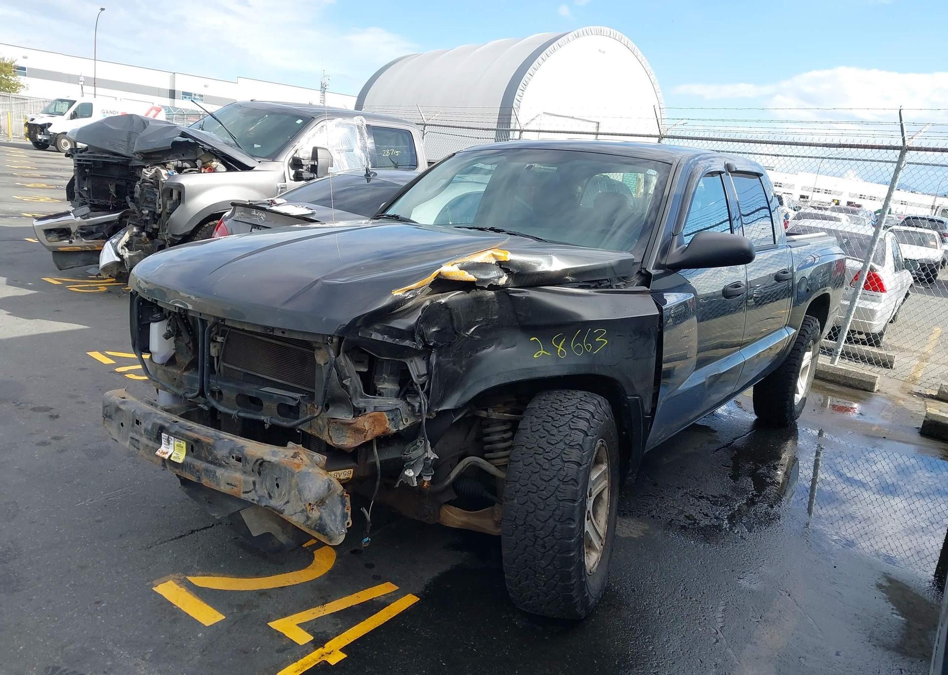 2008 DODGE DAKOTA QUAD SLT