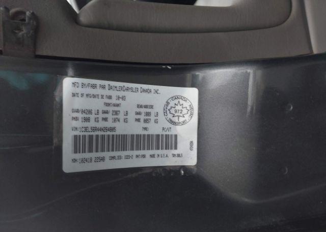 2004 CHRYSLER SEBRING LXI