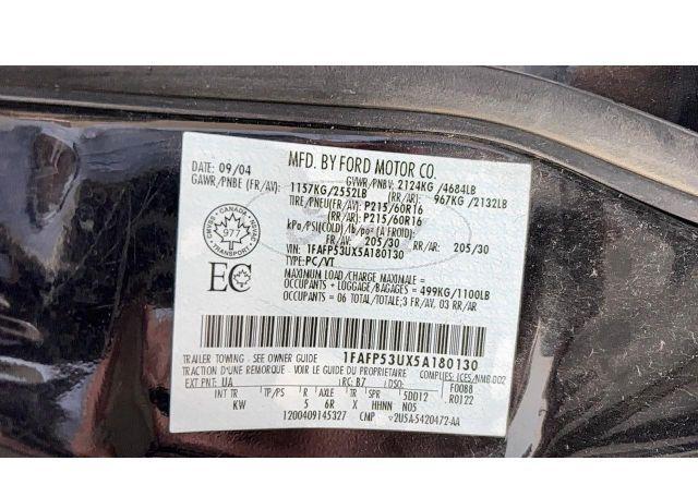 2005 FORD TAURUS SE
