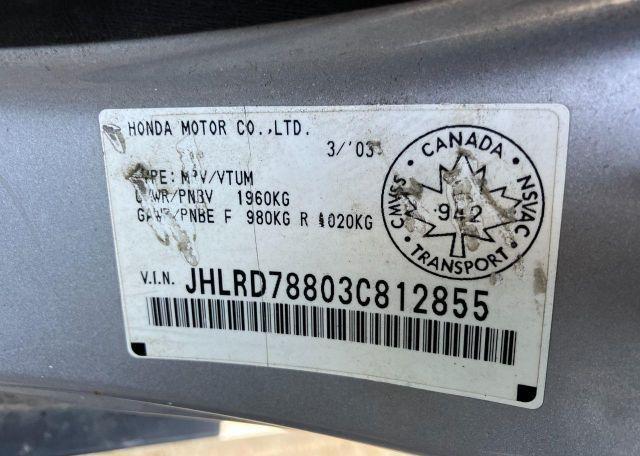 2003 HONDA CR-V