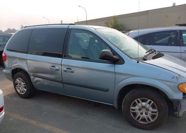 2006 DODGE CARAVAN SE
