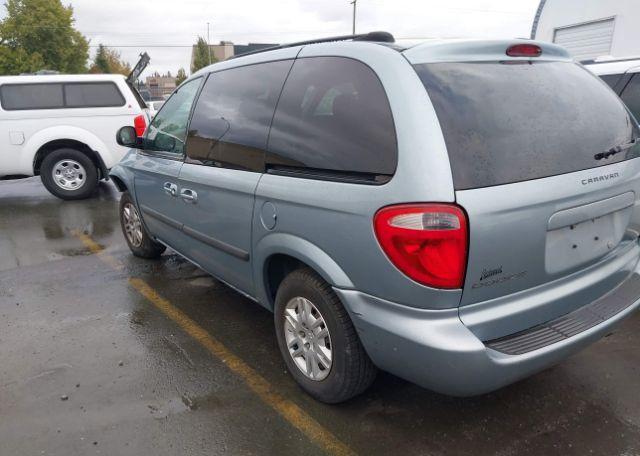 2006 DODGE CARAVAN SE