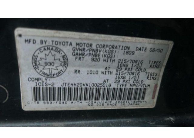 2001 TOYOTA RAV4