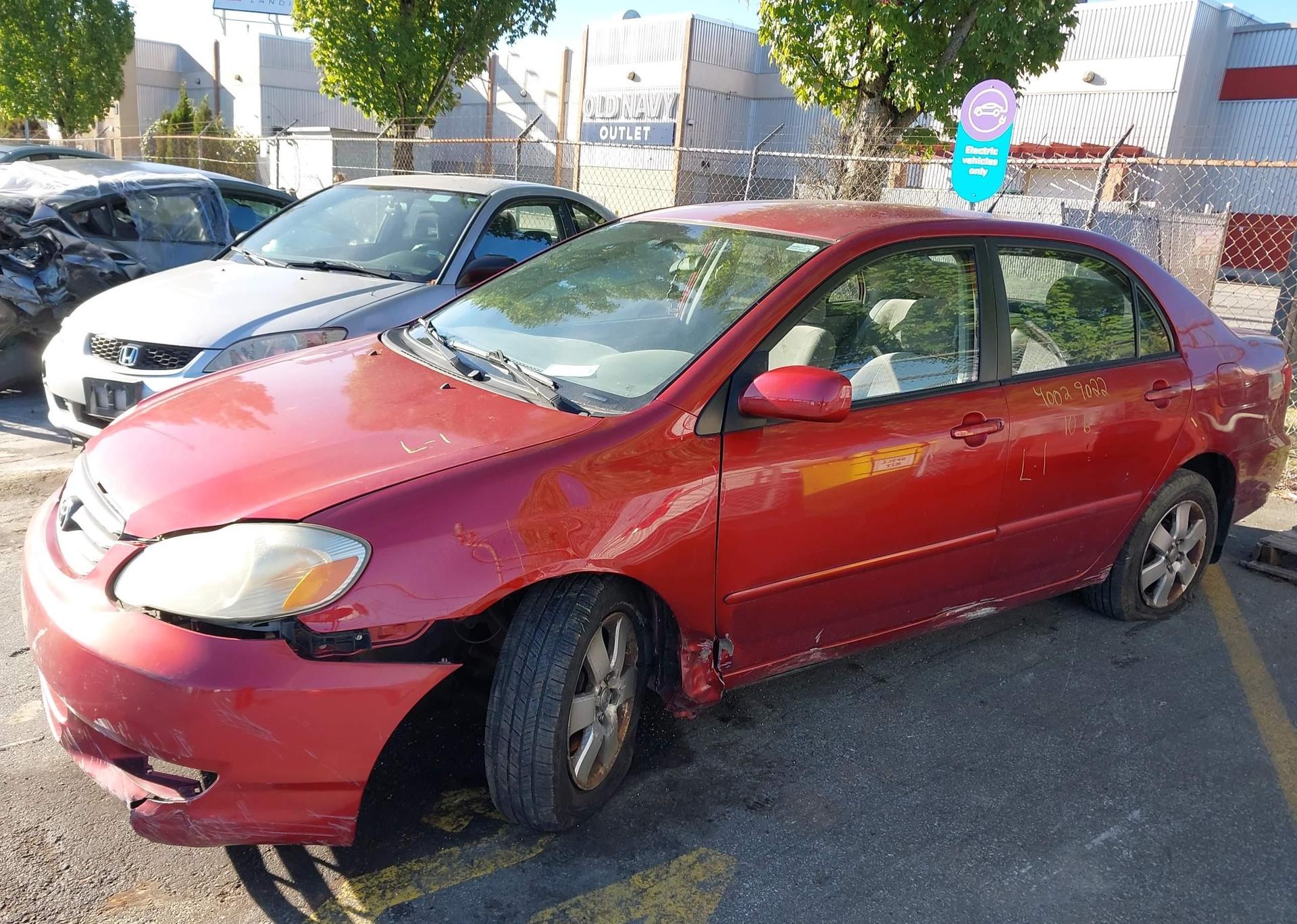 2003 TOYOTA COROLLA CE
