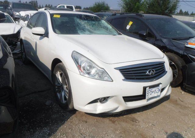 2012 INFINITI G37X