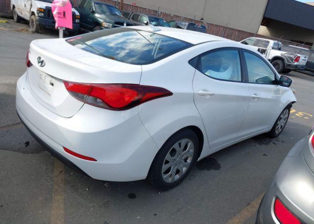 2016 HYUNDAI ELANTRA SE