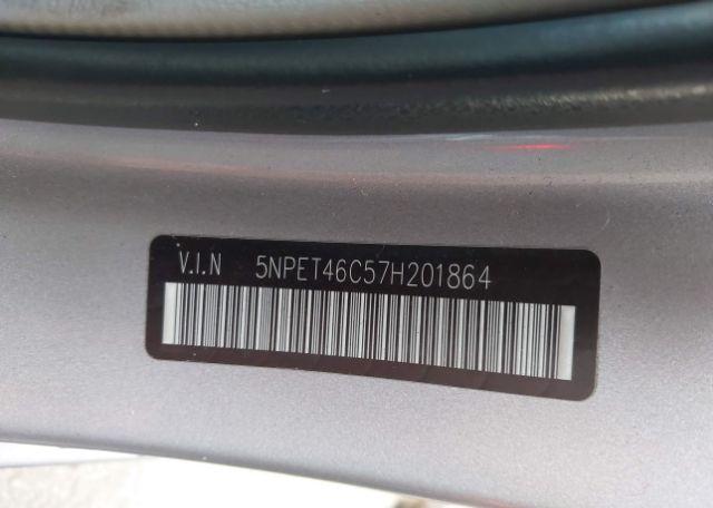 2007 HYUNDAI SONATA GLS