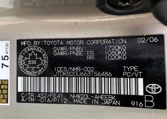 2006 TOYOTA PRIUS