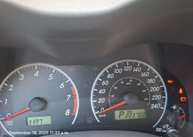 2009 TOYOTA COROLLA S