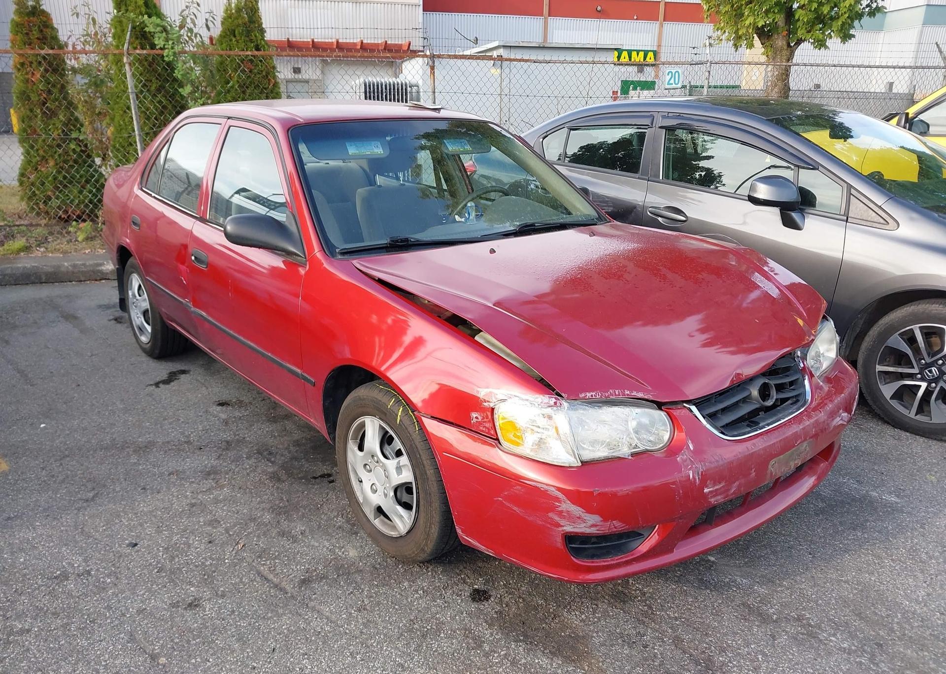 2001 TOYOTA COROLLA CE